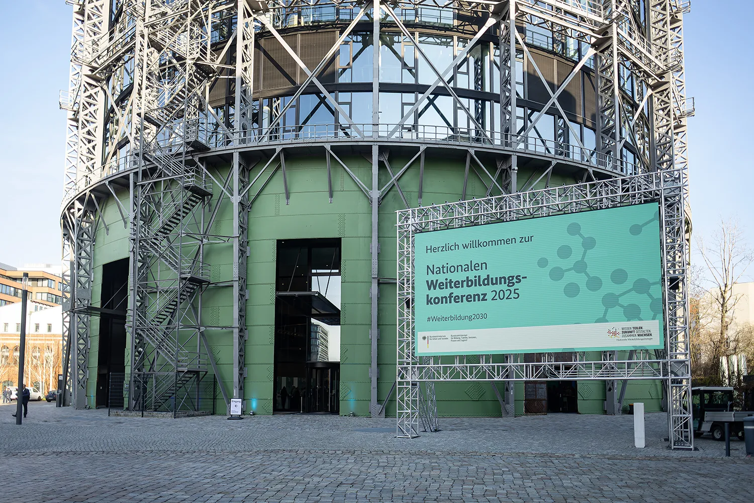 Gasometer in Berlin-Schöneberg, Veranstaltungsort der NWK 2025